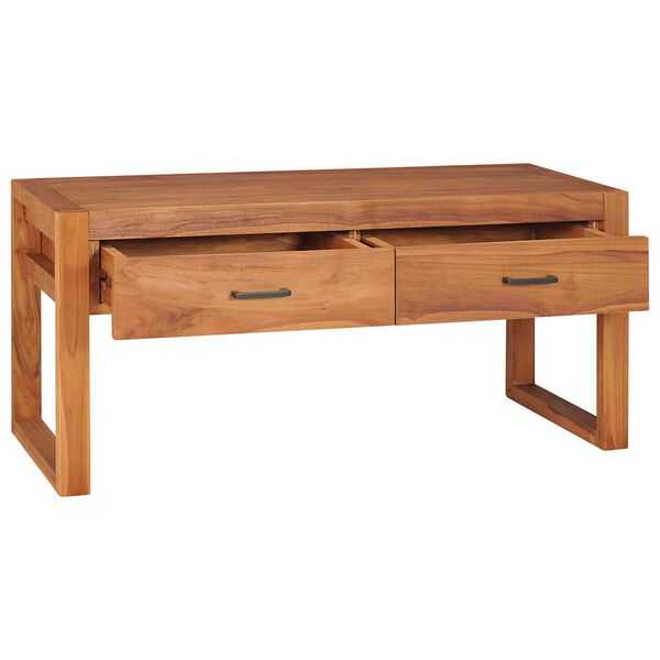 vidaXL TV Cabinet 100x40x45 cm Teak Wood