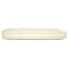 vidaXL Cushion Cream 120 x 50 x 12 cm Oxford Fabric