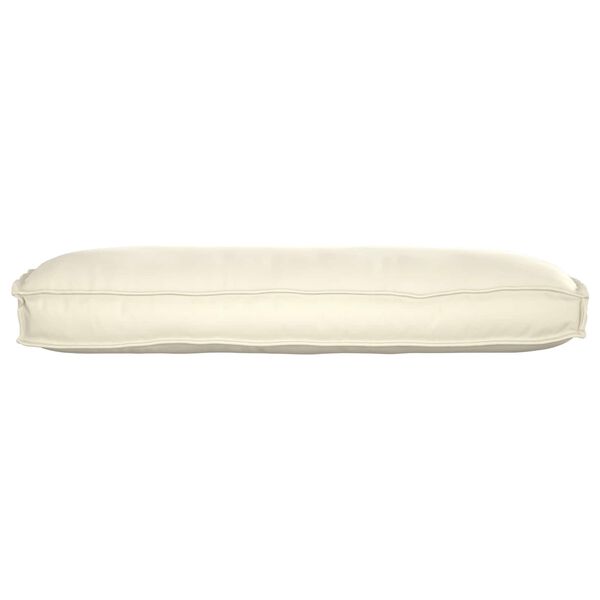 vidaXL Cushion Cream 120 x 50 x 12 cm Oxford Fabric