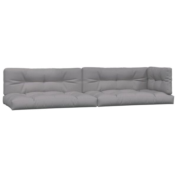 vidaXL 6 Piece Garden Pallet Sofa Set with Cushions Solid Wood Acacia