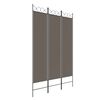 vidaXL 3-Panel Room Divider Anthracite 120x220 cm Fabric