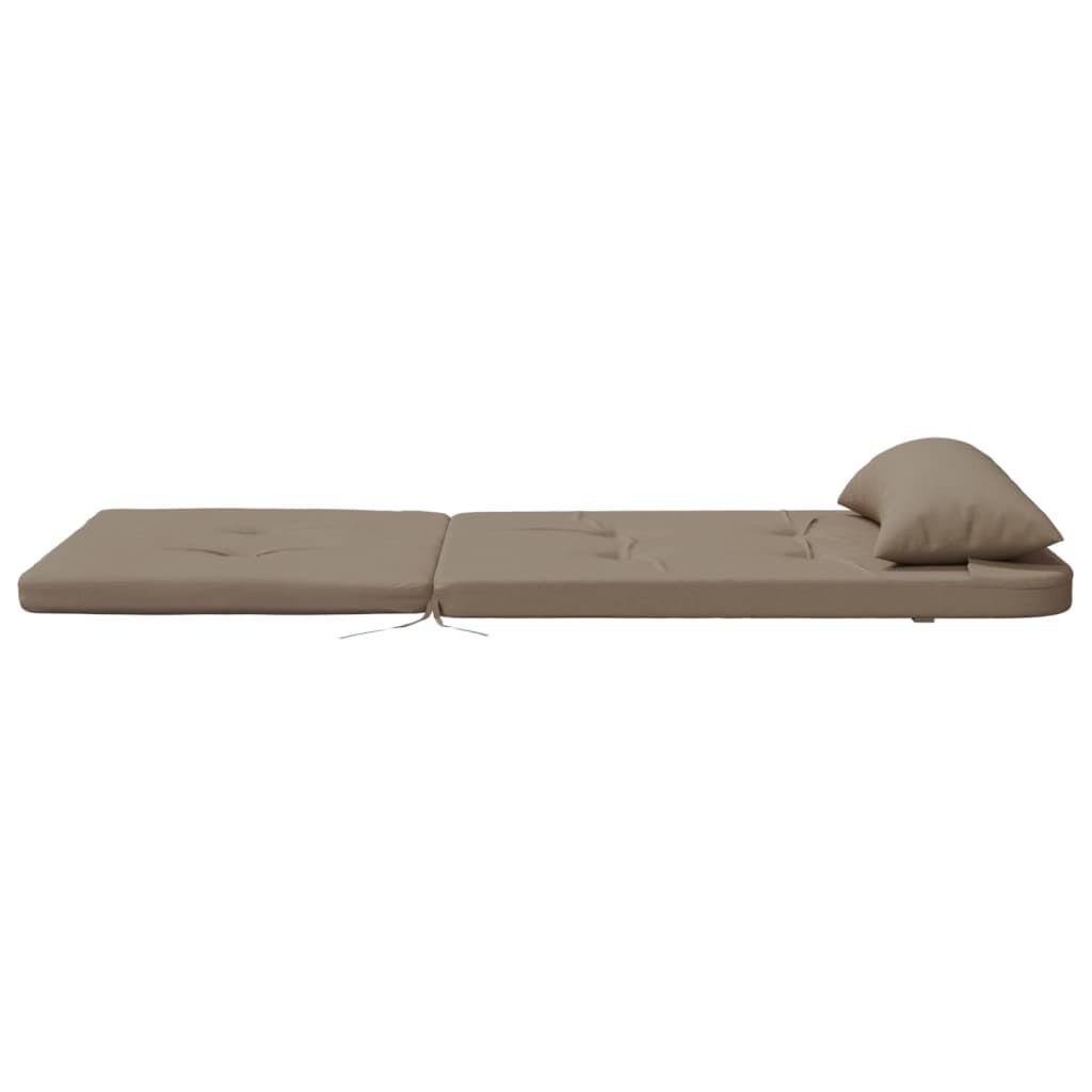vidaXL Adirondack Chair Cushions 2 pcs Taupe Oxford Fabric