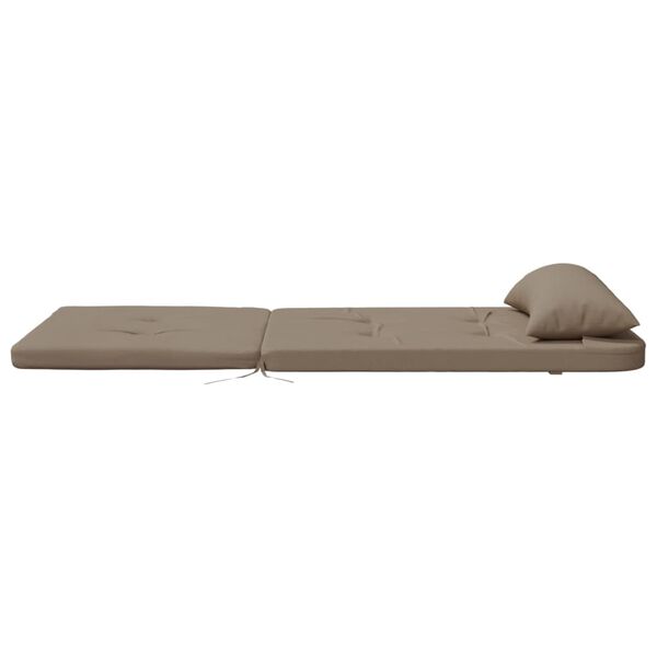 vidaXL Adirondack Chair Cushions 2 pcs Taupe Oxford Fabric