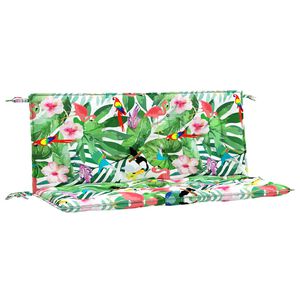 vidaXL Garden Bench Cushions 2pcs Multicolour 120x50x7cm Fabric
