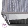 vidaXL Bamboo Laundry Basket Grey 100 L