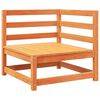 vidaXL 6 Piece Garden Sofa Set Wax Brown Solid Wood Pine