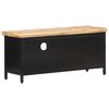 vidaXL TV Cabinet 90x30x41 cm Rough Mango Wood