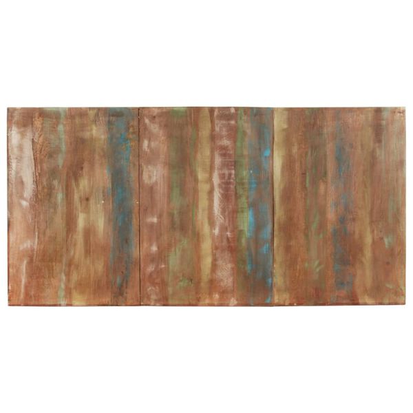 vidaXL Dining Table 180x90x76 cm Solid Reclaimed Wood