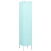 vidaXL Locker Cabinet Mint 35x46x180 cm Steel
