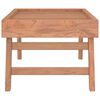 vidaXL Folding Tray 55x35x25 cm Solid Wood Teak
