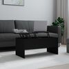 vidaXL Coffee Table Black 102x50.5x46.5 cm Engineered Wood