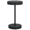 vidaXL 3 Piece Garden Bar Set with Cushions Poly Rattan Black