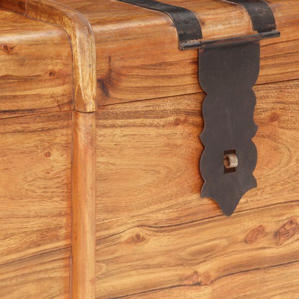 vidaXL Storage Chest 90x40x40 cm Solid Acacia Wood