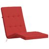vidaXL Deck Chair Cushions 2 pcs Red Oxford Fabric