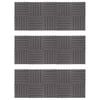 vidaXL Decking Tiles 30 pcs Grey Wash 30x30 cm Solid Acacia Wood