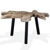 vidaXL Coffee Table Genuine Teak 80x70x38 cm