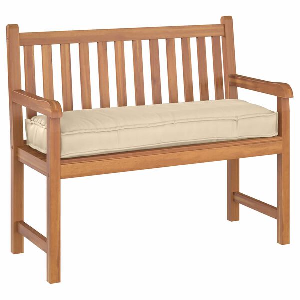 vidaXL Cushion Beige 120 x 40 x 8 cm Oxford Fabric