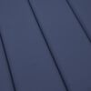 vidaXL Sun Lounger Cushion Navy Blue Oxford Fabric