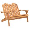 vidaXL 5 Piece Adirondack Garden Lounge Set Solid Wood Acacia