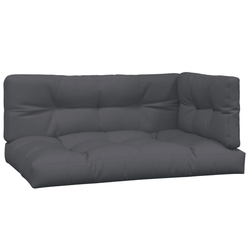 vidaXL 4 Piece Garden Pallet Sofa Set with Cushions Solid Wood Acacia