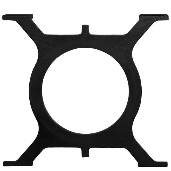 vidaXL Coffee Table Legs 2 pcs O-Frame Cast Iron