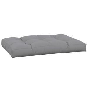 vidaXL Pallet Cushion Grey 120x80x12 cm Fabric