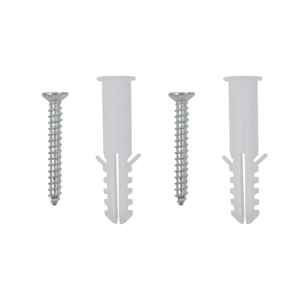 vidaXL Wall Mirrors 4 pcs 60x18.5 cm Wave Glass