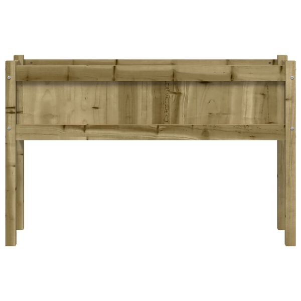 vidaXL Garden Planters 2 pcs with Legs Impregnated Wood Pine