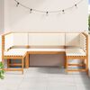 vidaXL Garden Bench Set 5 pcs Brown Solid acacia wood