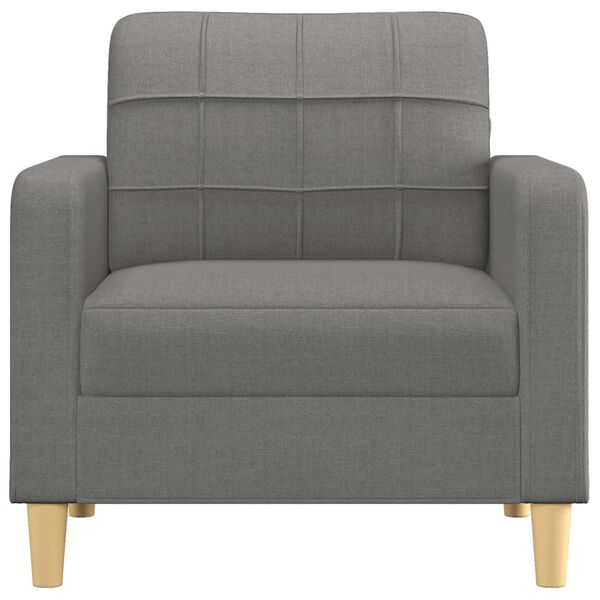 vidaXL Sofa Chair Dark Grey 60 cm Fabric