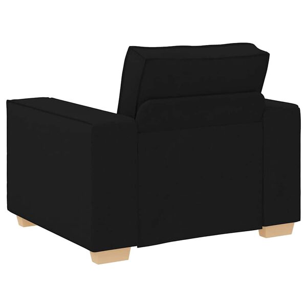 vidaXL Sofa Chair Black 60 cm Fabric
