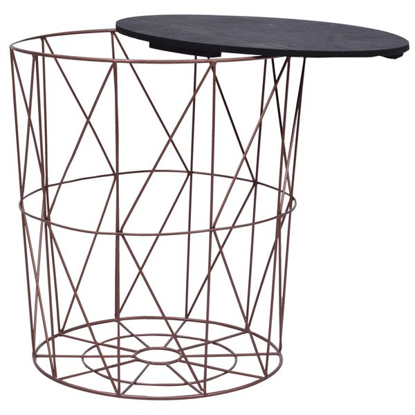 vidaXL Coffee Tables 3 pcs Copper