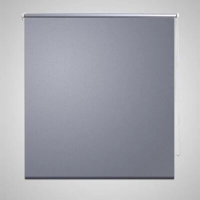 Roller Blind Blackout 60 x 120 cm Grey