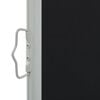 vidaXL Patio Retractable Side Awning 100 x 300 cm Black