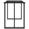 vidaXL Dining Table Legs O-Frame 140x60x73 cm Steel