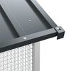 vidaXL Bird Cage Anthracite 215 x 208 x 247 cm Galvanised steel