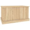 vidaXL Storage Box Sonoma Oak 70x40x38 cm Engineered Wood