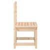 vidaXL Garden Chairs 2 pcs 50x48x91.5 cm Solid Wood Pine