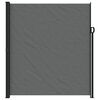 vidaXL Retractable Side Awning Anthracite 220x600 cm