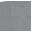 vidaXL Footstool Light Grey 70x55x41 cm Fabric