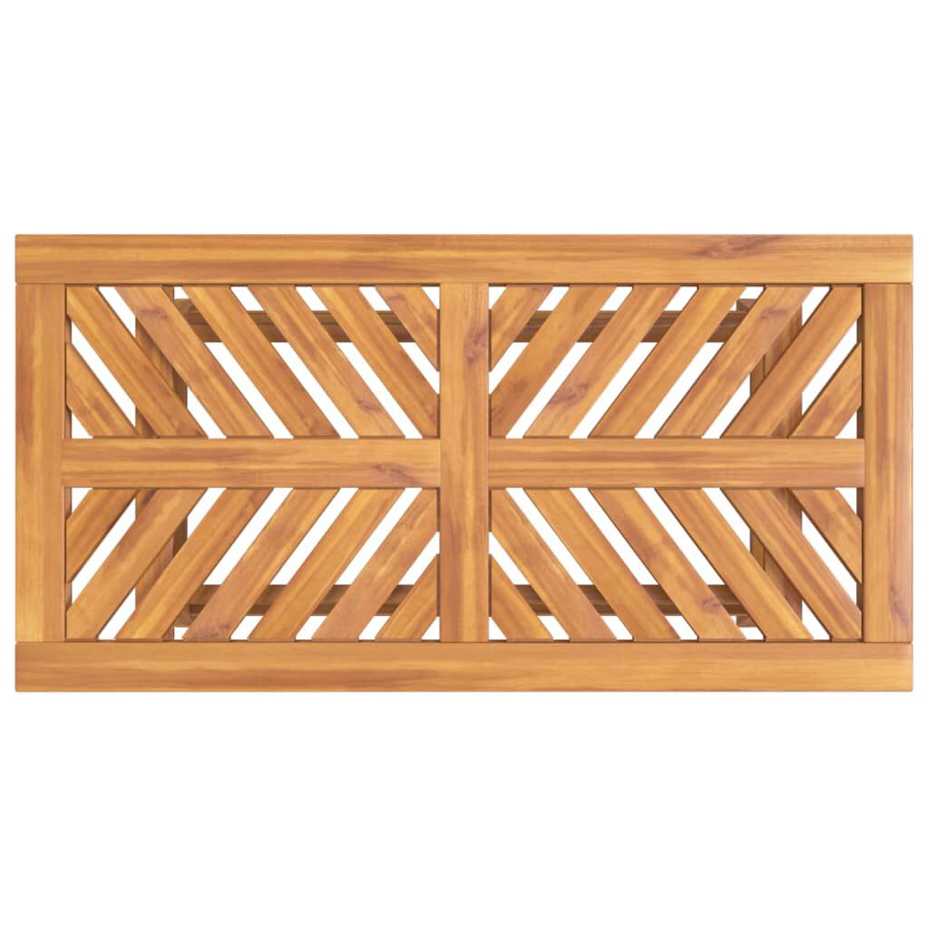 vidaXL Coffee Table 100x50x45 cm Solid Wood Acacia