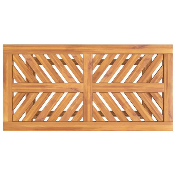vidaXL Coffee Table 100x50x45 cm Solid Wood Acacia
