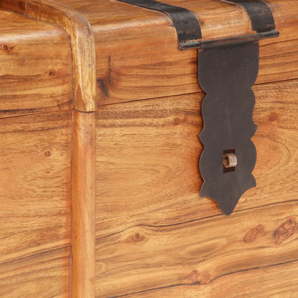 vidaXL Storage Chest 90x40x40 cm Solid Acacia Wood