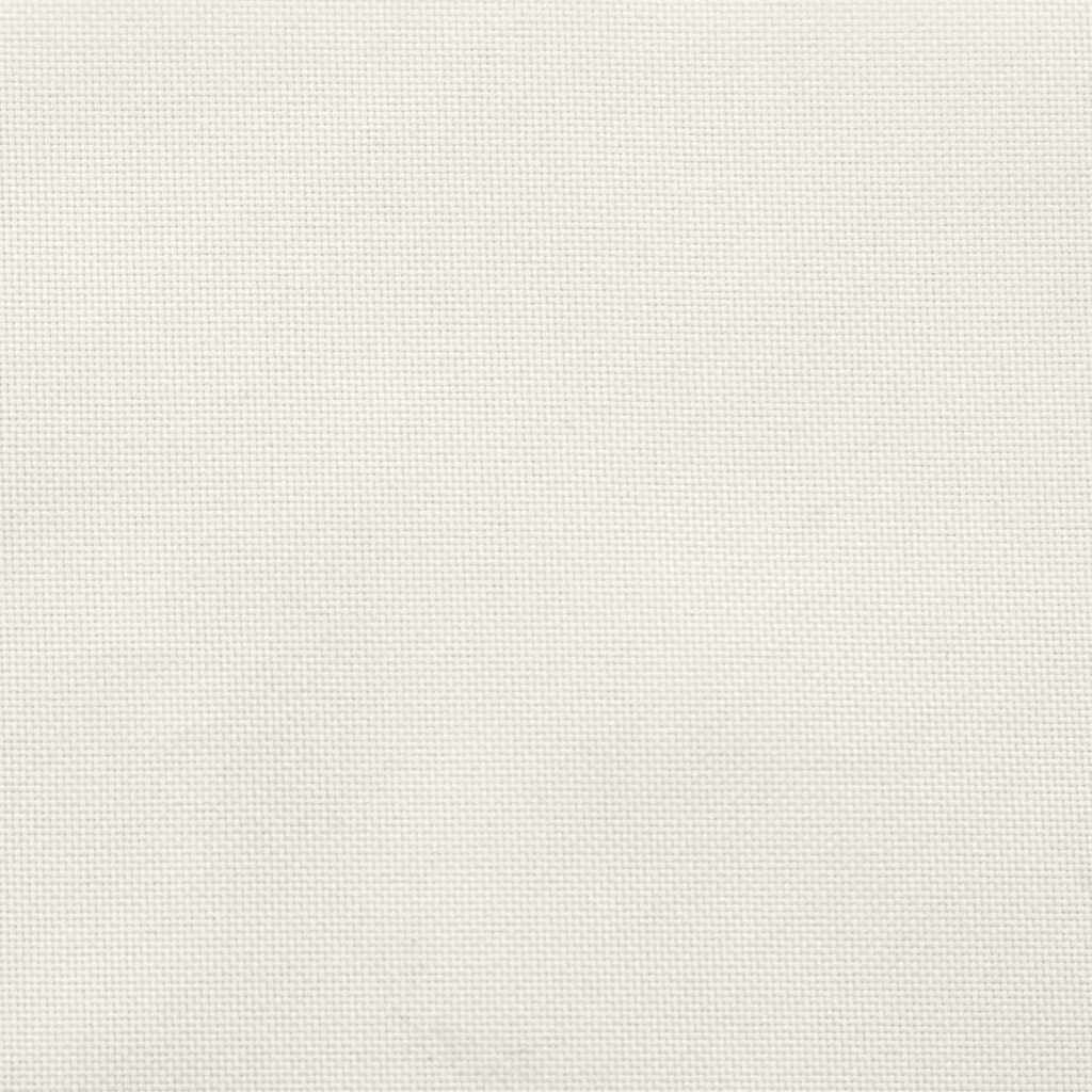 vidaXL Pallet Cushions 2 pcs Melange Cream Fabric