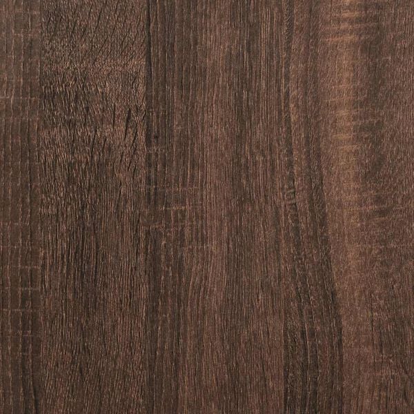 vidaXL Dining Table Brown Oak 140x74.5x76 cm Engineered Wood