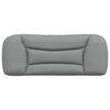 vidaXL Headboard Cushion "Hvar" Light Grey 100 cm Fabric
