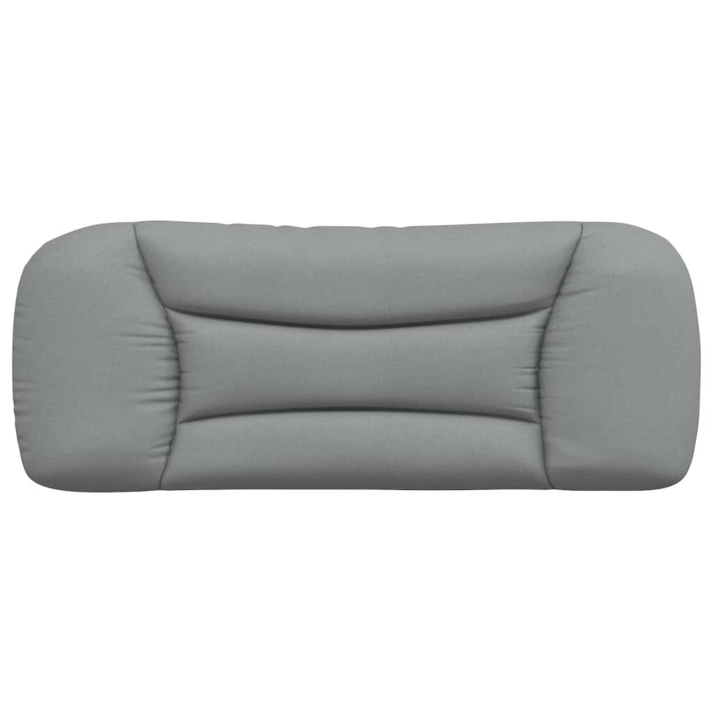 vidaXL Headboard Cushion "Hvar" Light Grey 100 cm Fabric