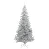 vidaXL Artificial Christmas Tree with Stand Silver 210 cm PET