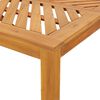 vidaXL Garden Dining Set 5 pcs Brown 150 x 90 x 74 cm