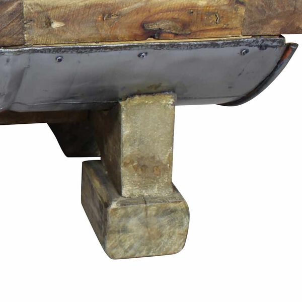 vidaXL Coffee Table Mixed Recycled Wood 90x50x35 cm